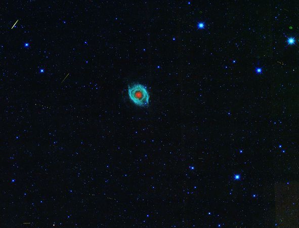 Asteroids Dashing Past A Dying Star
