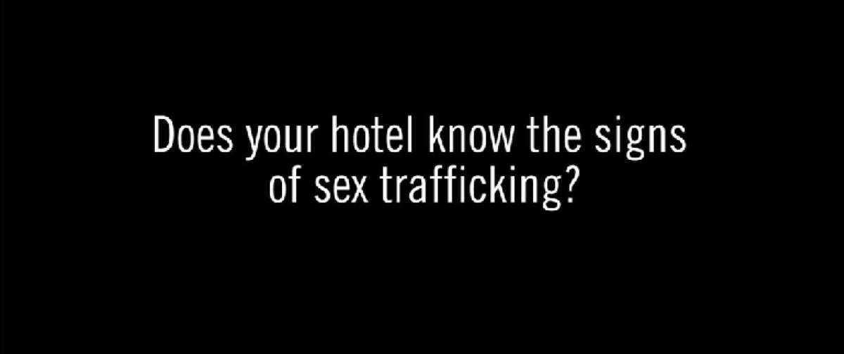 Signs of sex trafficking in hotels