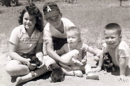 family vintage photo