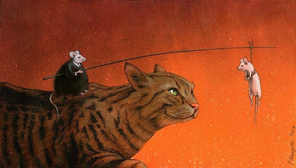 Pawel Kuczynski cat and mice