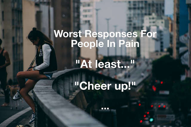 people in pain