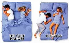 couples sleeping position