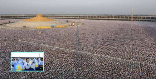 1 Million Children Meditating In Thailand