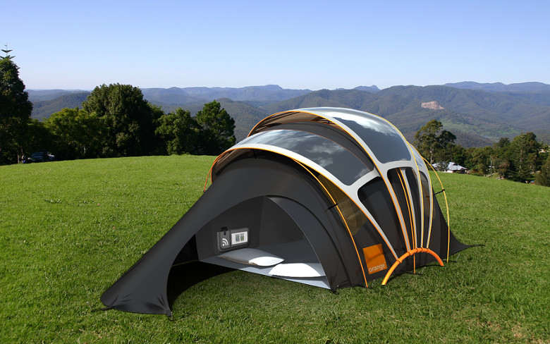 Orange-Solar-Concept-Tent