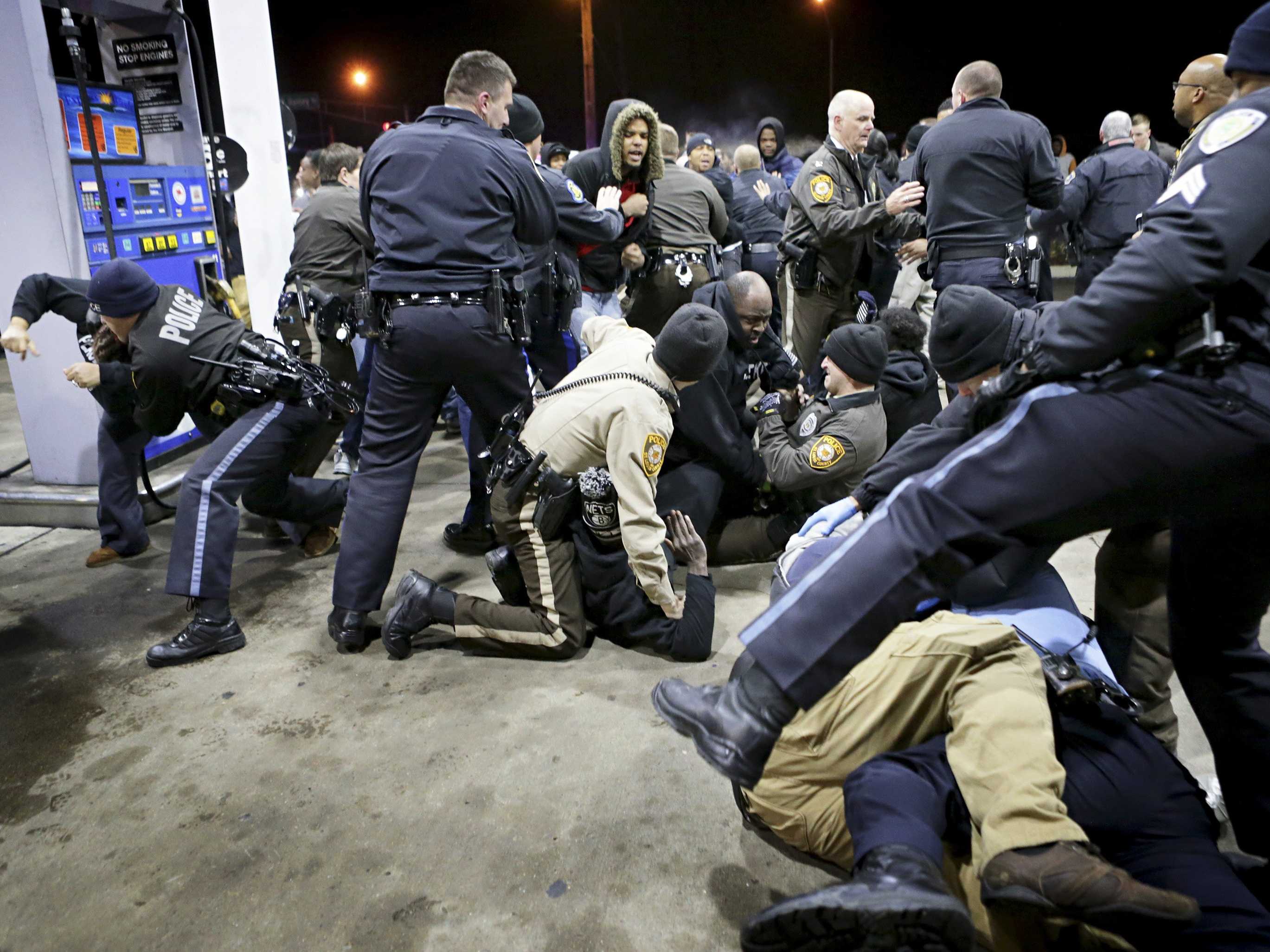 protests-have-started-again-in-st-louis-after-cops-fatally-shot-a-black-teenager