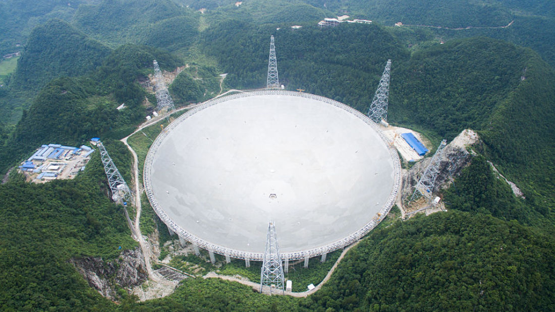World's Largest Radio Telescope Completes Installation