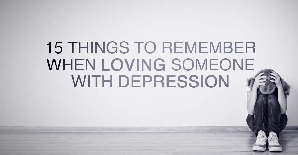 love someone with depression