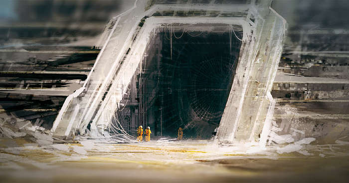 12,000 year old massive underground tunn