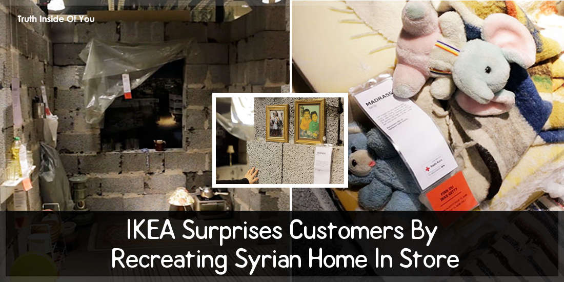 IKEA Surprises Customers By Recreating Syrian Home In Store
