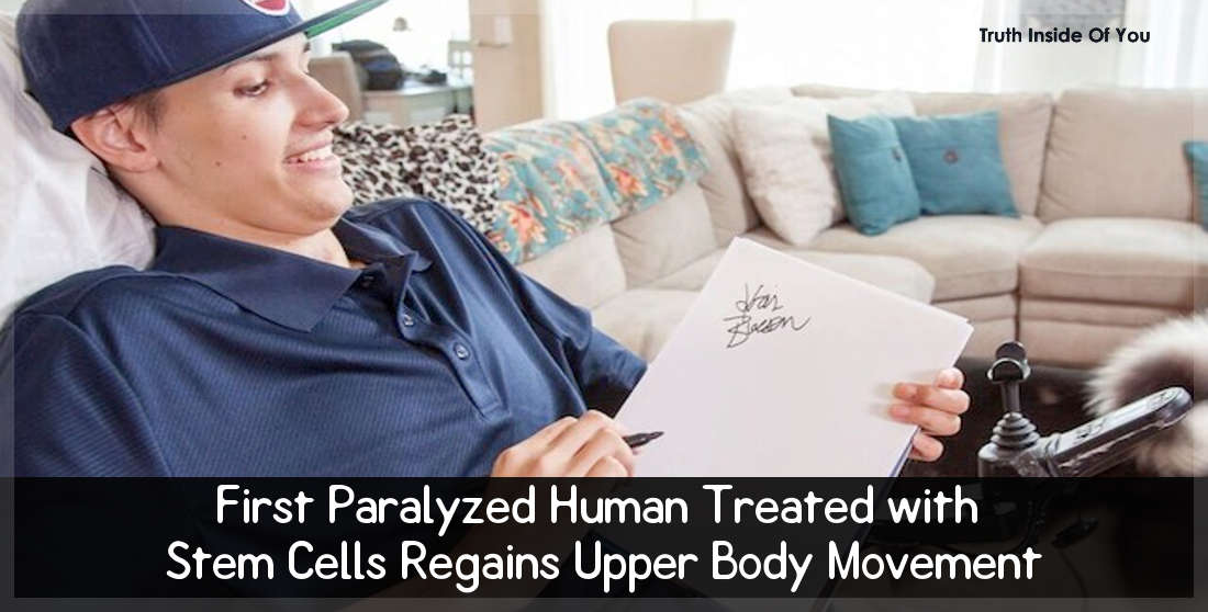 First Paralyzed Human Treated with Stem Cells Regains Upper Body Movement