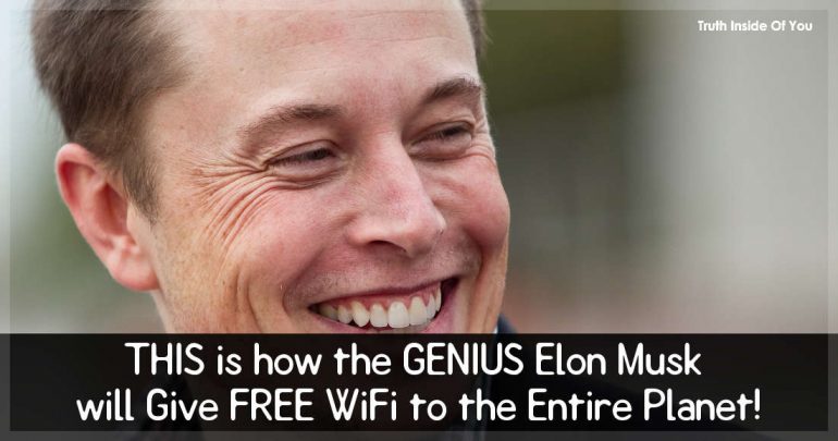 THIS is how the GENIUS Elon Musk will Give FREE WiFi to the Entire Planet!