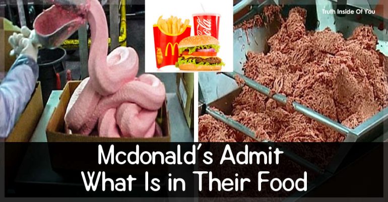Mcdonald's Admit What Is in Their Food