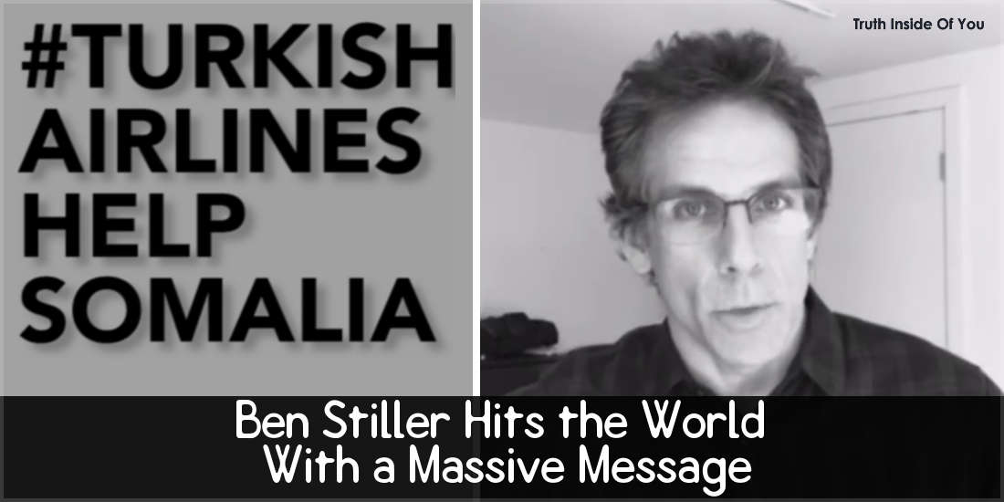 Ben Stiller Hits the World With a Massive Message