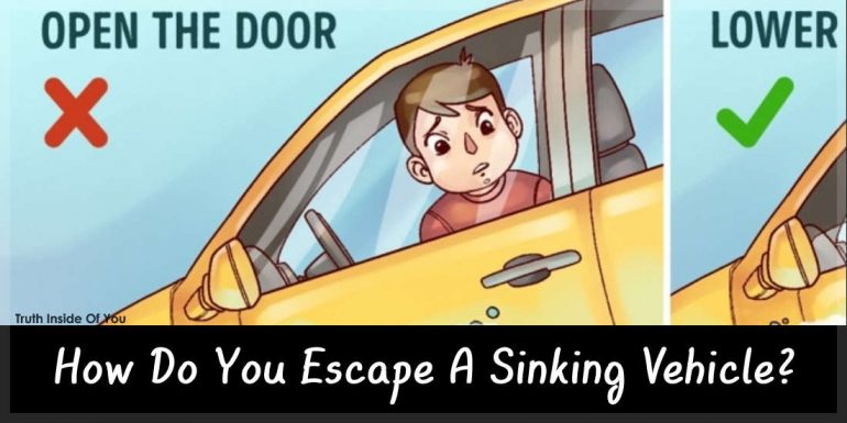 Ηow Do You Escape A Sinking Vehicle?