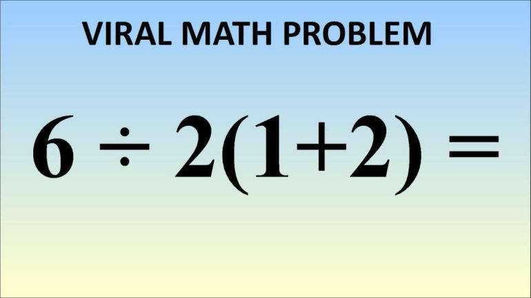 Viral Math Problem