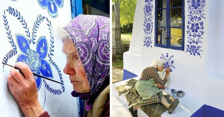 90 Year Old Czech Grandma Transforms a Village Into An Art Gallery.