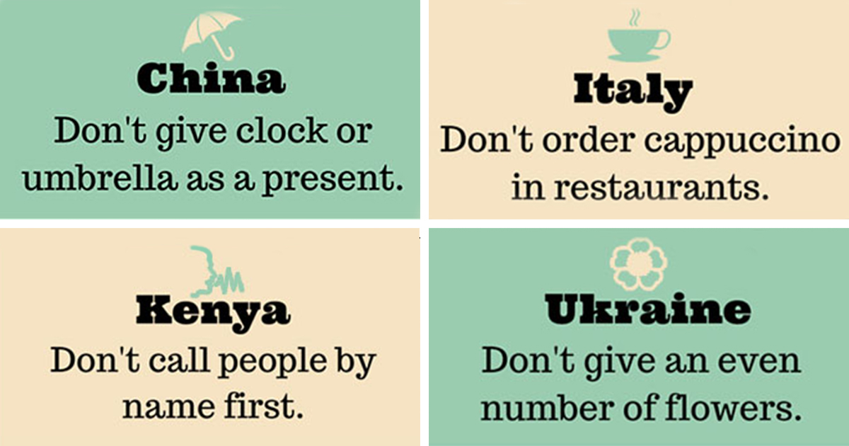 18 Things You Shouldn’t Do Abroad.