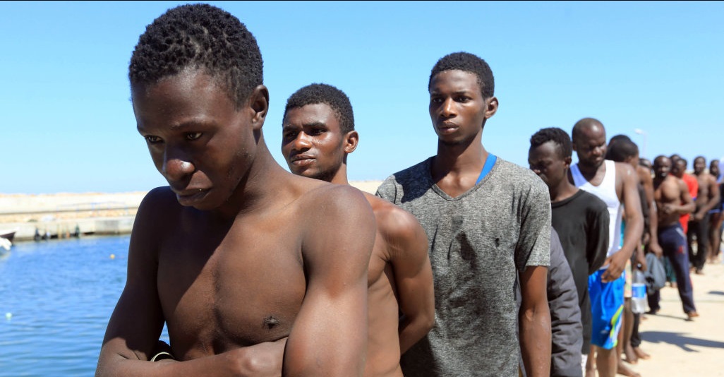 Shocking Footage Of Africans Being Sold At Open-Air Slave Markets In Libya.