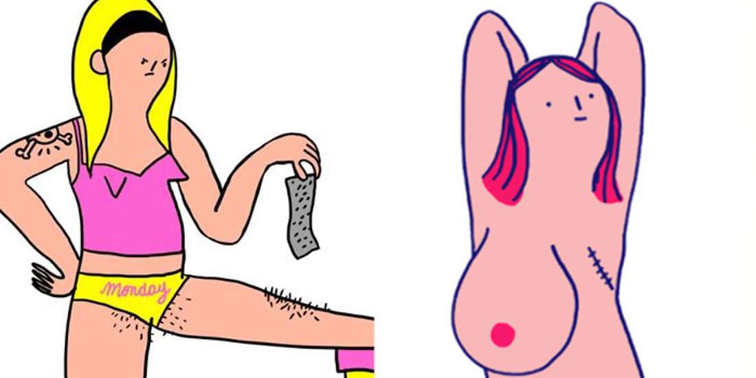 Illustrator Shows The Hidden Side Of Women That Society Doesn’t Want To See