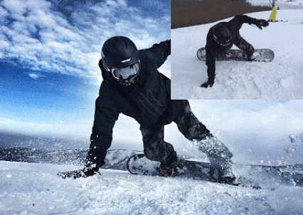 2- Camera angles can make a fall look like a stunt