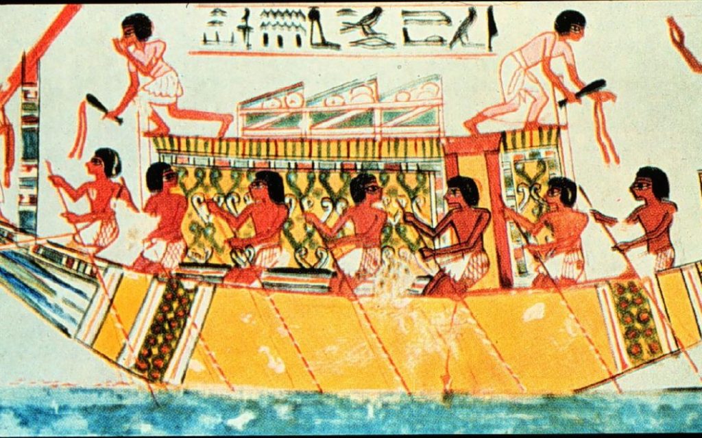 Egypt-Tomb-Oarboat
