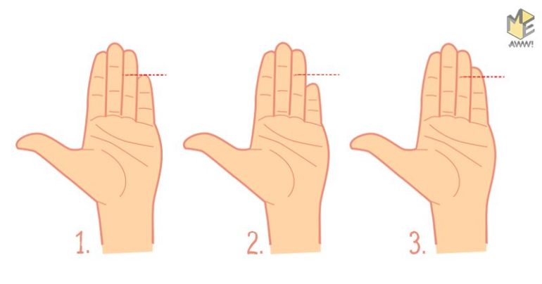 What does the size of your pinky finger say about you
