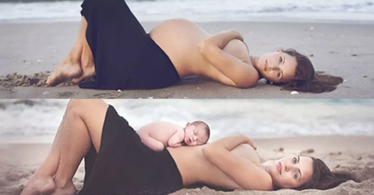 25+ Before & After Pregnancy Photos That Are A Treat To The Eyes