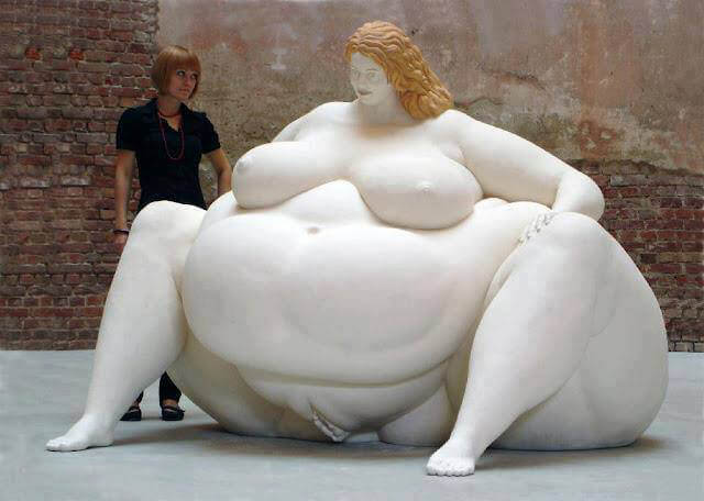 3. Fat Lady Statue in San José, Costa Rica.