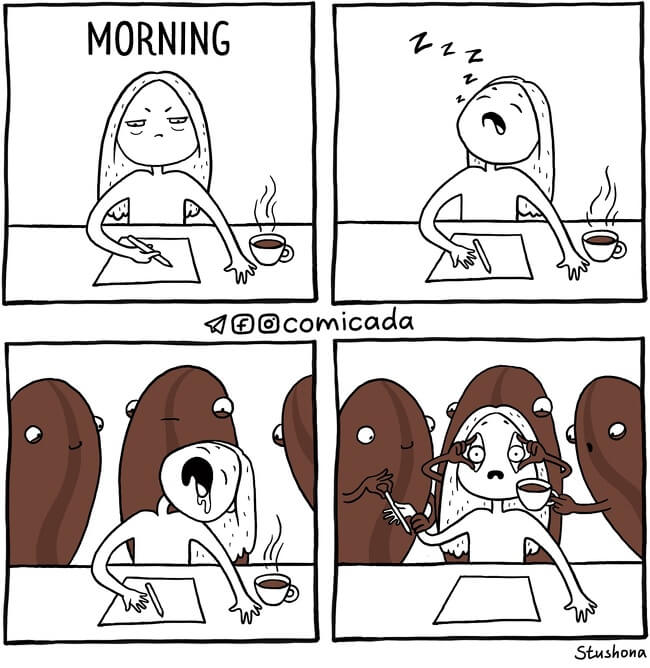 #6. Mornings can be rough.