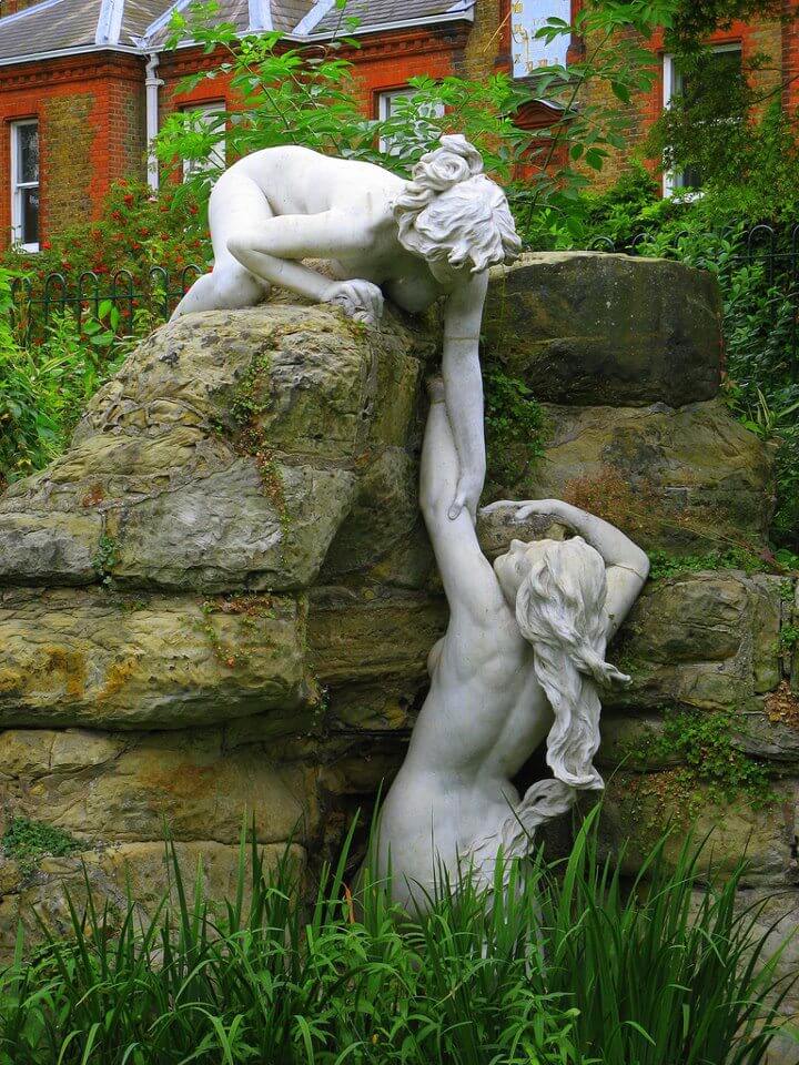 8. Water nymphs, York House Gardens Oxford, England.