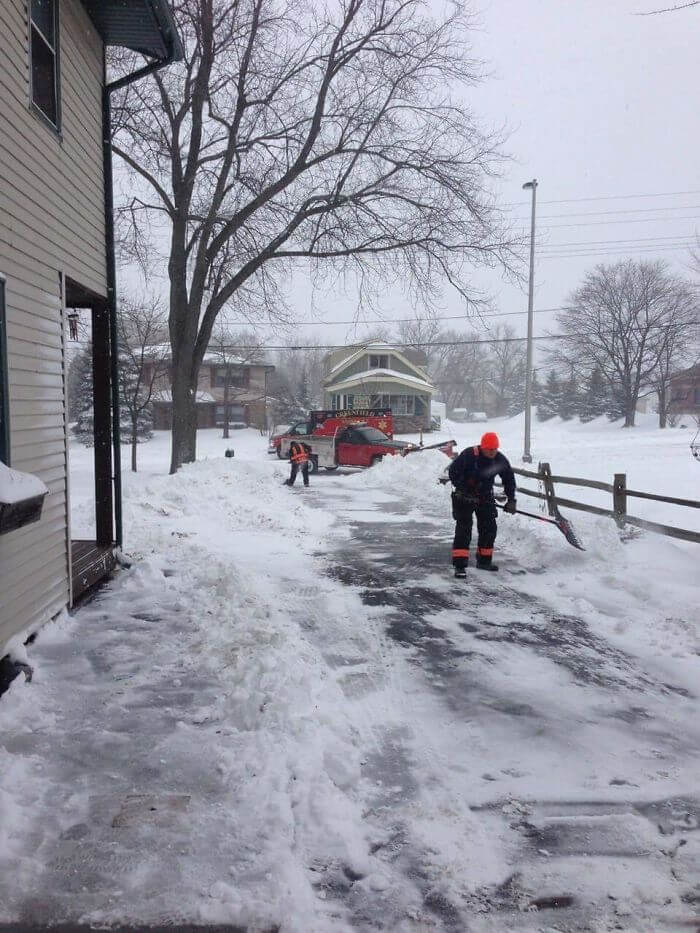 An Elderly Man In My Neighborhood Had A Heart Attack While Shoveling His Driveway.