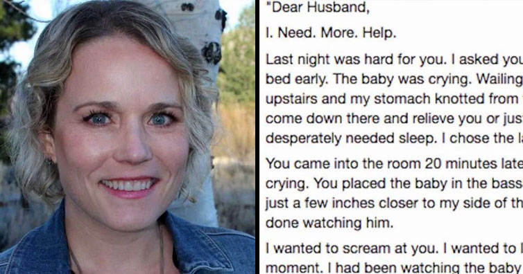 Mom’s Post Desperately Asking Husband To Help With Their Kids Goes Viral