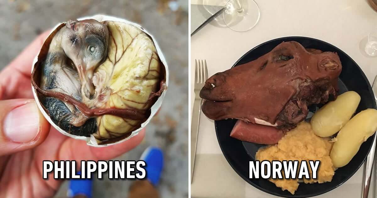 21 Extraordinary Pictures Of National Foods That Seem Uncanny To The Rest Of The World