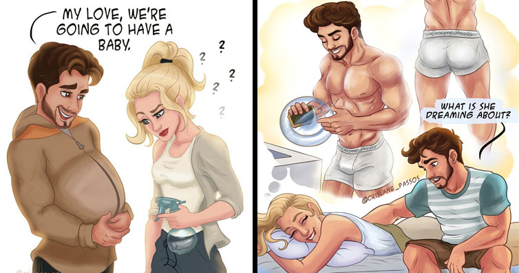Artist Captures The Happiest Moments Of A Relationship In A Set Of Amusing Illustrations