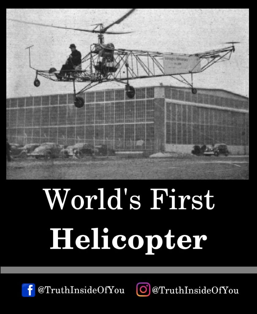 11. World's First Helicopter