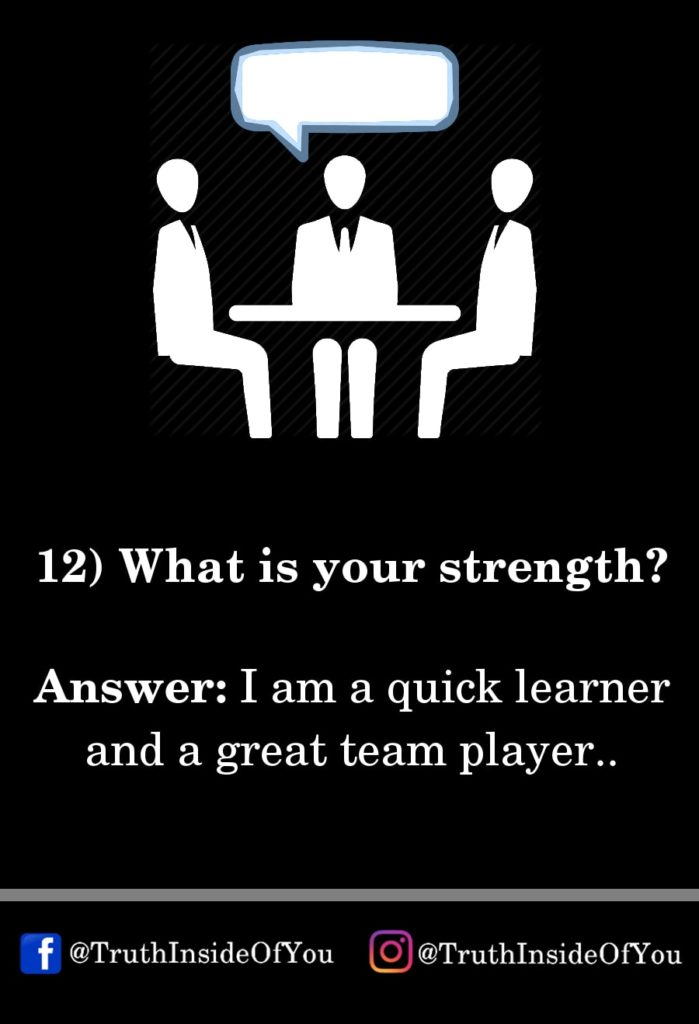 12. What is your strength_