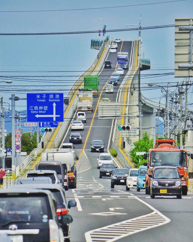 15. Eshima Ohashi Bridge, Japan