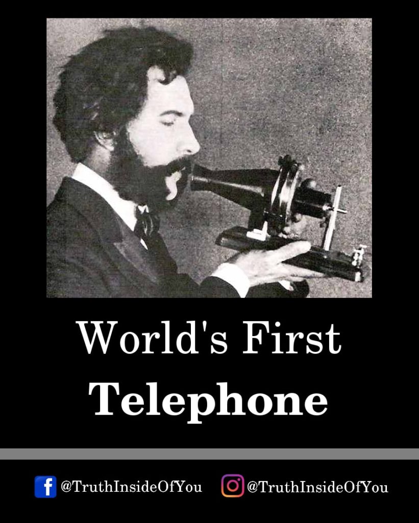 19. World's First Telephone