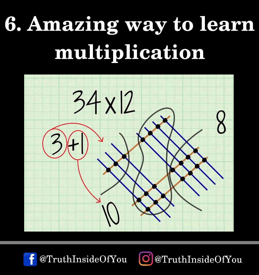 6. Amazing way to learn multiplication
