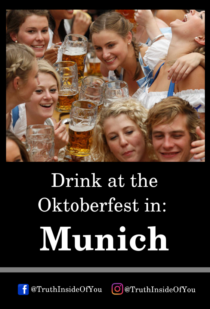 Drink at the Oktoberfest in_ Munich