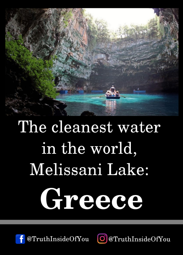 The cleanest water in the world, Melissani Lake_ Greece