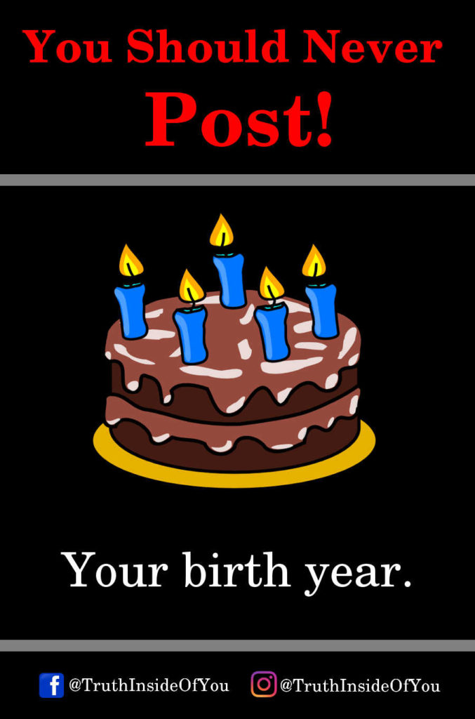 Your birth year.