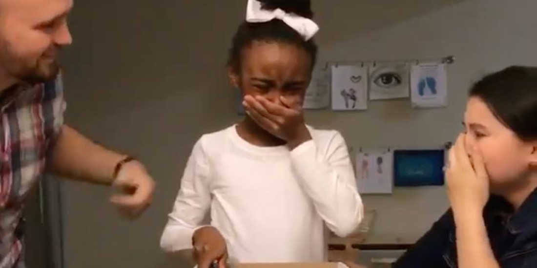 A Girl’s Priceless Reaction To Being Adopted Is A Beautiful Moment