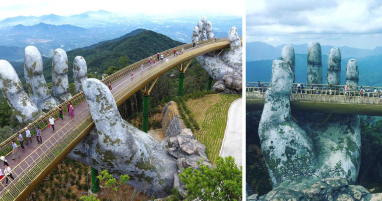 Spectacular Bridge in Vietnam Will Make You Feel like You Are in a Dreamland