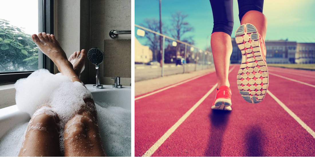 According To Science A Hot Bath Burn As Many Calories As A Run