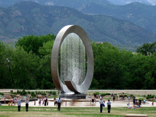 The Julie Penrose Fountain in the USA