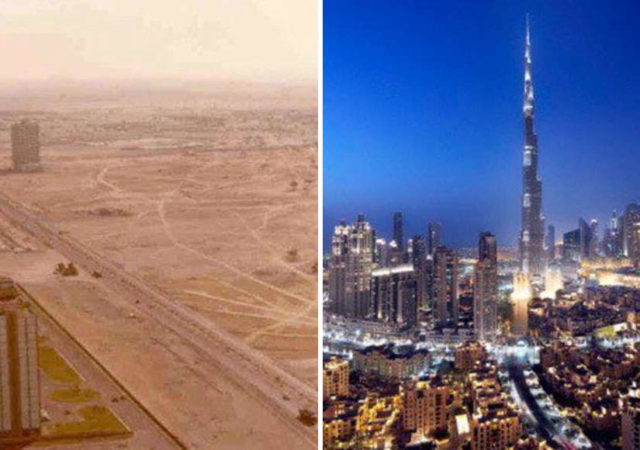 Then And Now Breathtaking Photos Of Famous Cities