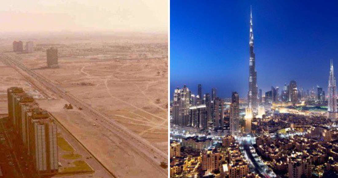 Then And Now Breathtaking Photos Of Famous Cities