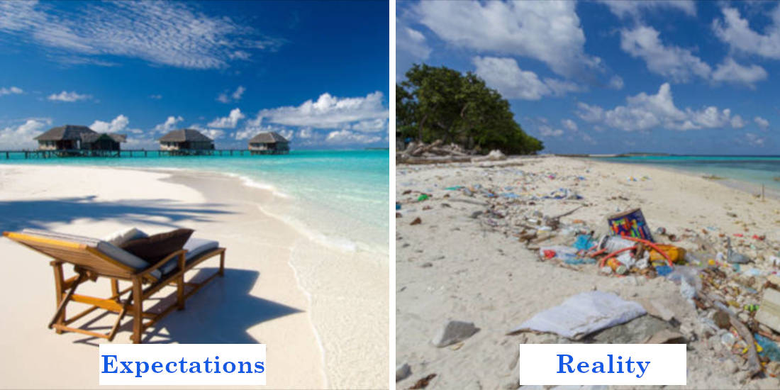 8 Photos That Sum Up Your Travel Expectations Vs Reality