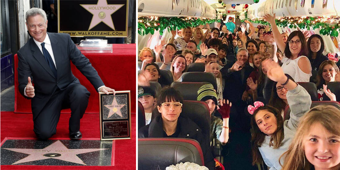 Actor Gary Sinise Flies Kids Of Fallen Soldiers To Disney World